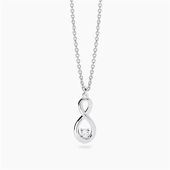 Collana Mabina Donna in Argento Diamante Lab Grown 0.06 Ct 553919 - 553919